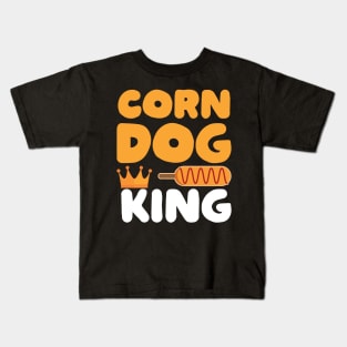 Corn dog king Kids T-Shirt